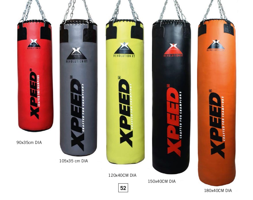 Assassin BT Training Punch Bag - Black/Sky Blue