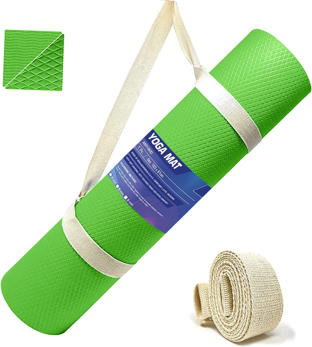 High-quality yoga mat image
